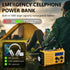 Emergency Radio 5000 Hand Crank Solar Weather Radio, 5-Way Power Survival Portable Radio with Flashlight & Charger