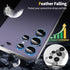YWXTW Camera Lens Protector for Samsung Galaxy S24 Ultra, 3x Impact Resistance, Case Friendly, Titanium Violet, 1 Set.