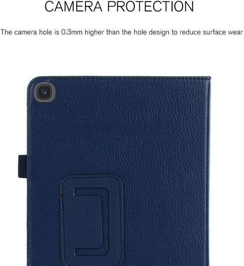 Epicgadget Case for Samsung Galaxy Tab A7 Lite - Lightweight PU Leather Folding Folio Stand Case for 8.7 Inch Tablet