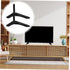 SOLUSTRE Portable TV Stand - Easy Installation with Hidden Viewing Frame