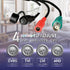 Marquis 5MP 24/7 Full-Color HD 4 in 1 Turret Dome CCTV Security Camera, Indoor Outdoor Color Night Vision