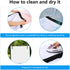 Projector Screen 100 Inch, 4K Movie Projector Screen 16:9 HD Foldable and Portable for Home, Party, Office