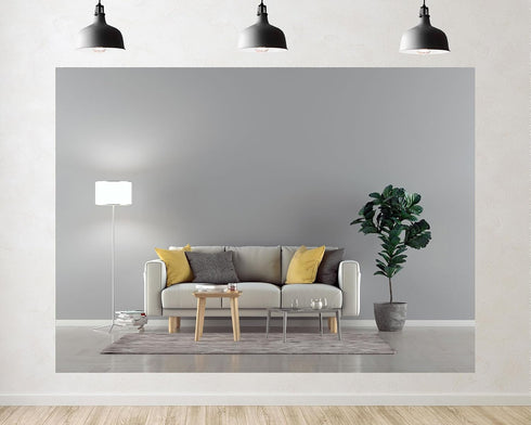 TryKid 5x3ft Modern Living Room Backdrop Beige Sofa Yellow Pillows Fiddle Leaf Fig