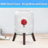 Wood Table Stand for HomePod 1 and 2 - Dust-Proof Cover, Anti-Slip Wooden Desk Stand Compatible with Homepod