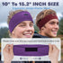 17H Sleep Headphones Bluetooth Headband for Side Sleeper, Playtime, Wireless Headband Headphones with HD Stereo
