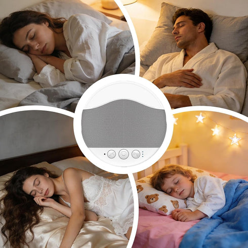 Generic Sleep Speaker Under Pillow with White Noise Timer and Led Nights - Pillow Speakers for Sleeping Wireless Sleep