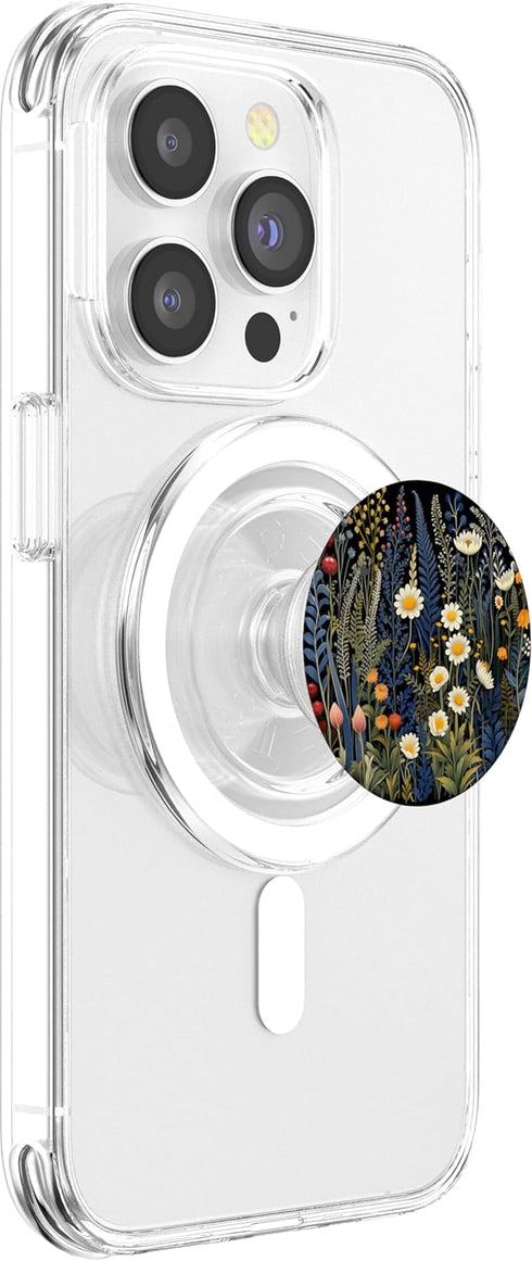 Wildflower Design Floral PopSockets PopGrip for MagSafe