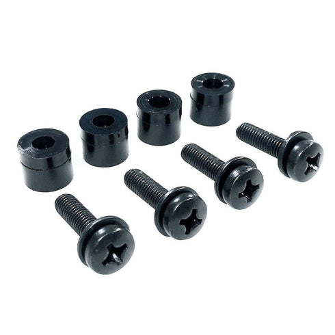 M8 Wall Mount Screws, Compatible with Samsung 11-13mm Installations, Complete Kit with Screws, Black Plated