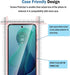 2 Pack Screen Protector for Moto G 5G 2024, Full Coverage 9H Tempered Glass, HD Clear, Bubble-Free
