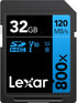 Lexar Blue Series SDHC Memory Card, 32 GB, UHS-I U1 Class 10 for High-Speed Data Transfer