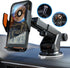 Wireless Car Charger with 15W Fast Charging, Smart Auto Sensor Clamping Phone Mount for iPhone 15 14 13 12 11 Pro Max,