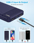 AsperX 2-Pack 10000mAh USB C Output Portable Charger, Fast Charging Battery Bank for iPhone, Samsung, Google, Heated