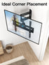 Pipishell Full Motion TV Wall Mount for Most 26-60 inch Flat & Curved TVs, Adjustable Bracket, Max VESA 400x400mm