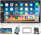 Podofo Car Stereo 2 Din 7 Inch MP5 Player, HD Touch Screen Bluetooth Multimedia, USB SD Aux-in, Double Din Autoradio