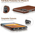 LOHASIC Leather Case for iPhone 11 - Slim PU Leather with Electroplated Frame, Anti-Slip Grip, Brown