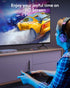 ABLEWE RCA to HDMI Converter, 1080P Mini RCA Composite CVBS Video Audio Adapter Supporting PAL/NTSC for TV/PC/PS3/Xbox