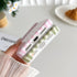 Yeddabox 17 for iPhone Pro Max Case Cute Striped Phone Case Soft TPU Slim Shockproof Phone Cover for Women Girls, Pink