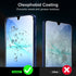 A17 5G/Galaxy A16 5G, 6.7-inch, 2-Pack ivoler Screen Protector for Samsung Galaxy Tempered Glass Film, Alignment Frame
