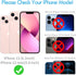 Xfilm Bling Diamond Camera Lens Protector for iPhone 13 / Mini, HD Clear Tempered Glass Screen Protection Cover