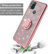 B-wishy Moto G Stylus 5G Phone Case - Luxury Glitter Sparkles Cute Silicone TPU Case with Stylus Pen, Kickstand, Bling