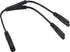 AAOTOKK (2 Pack) 320 C8 C7 Cable,10A 125V 8 C7 C8 (0.3m/1ft) (C8 2*C7) IEC to Dual Y Splitter Power AC Adapter Figure