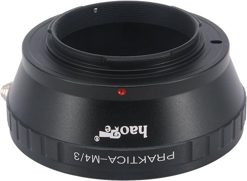 Haoge Manual Lens Mount Adapter for Praktica B PB Lens to Olympus Panasonic Micro Four Thirds MFT M4/3 M43 Mount Camera