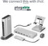 Plugable USB C to HDMI Adapter for Dual Monitors 4K 60Hz, Compatible with Windows, Chromebook, USB4 Laptops