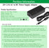 Gonine 24V 2.5A DC24V HM45C HW-F350, 24Volt 24Vdc 100-240V 24V 2.5A 8 Power Supply Adapter, fit for Samsung SoundBar