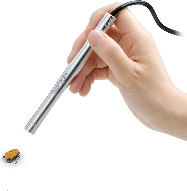 B005 Handheld USB Digital Microscope Endoscope Loupe, 1~200X Magnifier with 11mm Tube Diameter