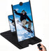 14" Screen Magnifier for Cell Phone with Bluetooth Remote,3D HD Magnifing Screen