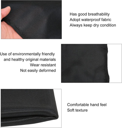 Estink Speaker Grill Cloth - Polyester Breathable Mesh Fabric Protector for Home Speakers Media Cabinet Stage