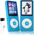 Xidehuy MP3 Player with 32GB TF Card,Built-in HD Speaker,Portable HiFi Music Player with