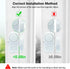 Door Window Alarm, 90DB for Kids Safety, Door Window Burglar Alarm - (2 Pack)