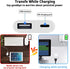 Apple MFi Certified Lightning to USB Camera Adapter with Charging Port, USB 3.0 OTG Cable for iPad, Compatible with