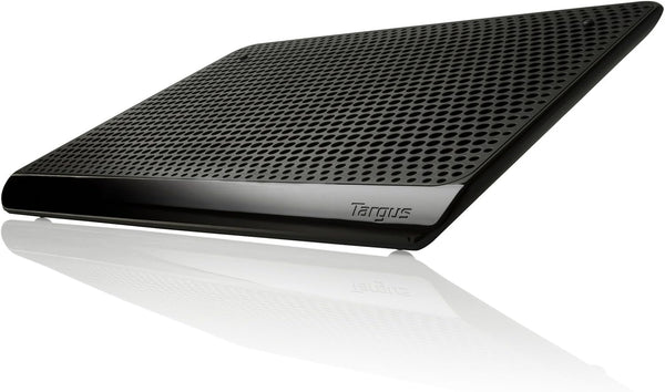 Targus 16 inch Laptop Cooling Pad - Dual Fan Lap Chill Mat, Heat Protection, USB-A Connection, Black (PA248U5)