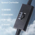 ZIWIJE 120mm 5V Quiet Dual USB Fan with USB Extension Cable Dual Ball Bearings Cooling Fan for Router TV Box Micro