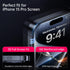 X-it 2-Pack Privacy Screen Protector for iPhone 15 Pro (6.1"), 9H+ Tempered Glass, Auto-Dust Removal, Military Grade