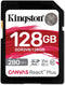 Kingston Canvas React Plus V60 SD 128GB - SDXC UHS-II 280R/100W U3 V60 for Full HD/4K