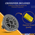 Warzone WZ37TW 3.71-Inch Super Tweeter Speaker, 4 Ohm, 1000W Max Power, 105dB Sensitivity, Titanium Diaphragm, CCAW