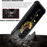 Samsung Galaxy S22 Case Compatible, Yellow Dragonfly Sunflower Pattern Design, Shockproof Anti-Scratch Hard PC Back