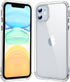 jaroco iPhone 11 Case 6.1-Inch, Non-Yellowing Shockproof Bumper Cover, Anti-Scratch Clear