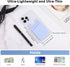 Phone Wallet Stick on, 5Pack Phone Card Holder for Back of Phone Case, Silicone Sticky Credit Card Holder for Cell