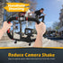 Zeadio Camera Smartphone Stabilizer, Handheld Video Rig for All Cameras, Camcorders, Action Cameras, Smartphones