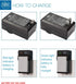 BM Premium MH-23 Replacement Battery Charger for Nikon D5000, D3000, D60, D40x & D40 Cameras