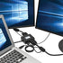 Tripp Lite 2-Port HDMI to VGA Splitter (M/2F) - Audio/Video Adapter, 1080p (P131-06N-2VA-U)