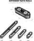 SMALLRIG 4cm Quick Release Safety Rail with 1/4'' Screws - 1.57 Inches Long - Model 1409