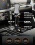 ToughTested 360 Boom Cup Holder Phone Holder for Car - Adjustable Cell Phone Mount, No Vibration Heavy Duty Bendable