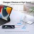 40W USB C Charger Cube, 2-Pack Wall Plug Fast Charging Block, Multiport Power Adapter for iPhone 15/14/13/12/11