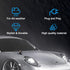 eifagur PL-259 16.5 Adjustable NMO Antenna Lip Hatchback Mount W/NMO Mount Cap UHF Male ft Cable for Vehicle Truck Car