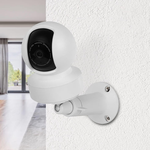 2Pack Wall Mount Bracket for Kasa Indoor Pan/Tilt Smart Security Camera, 360 Degree Adjustable Holder
